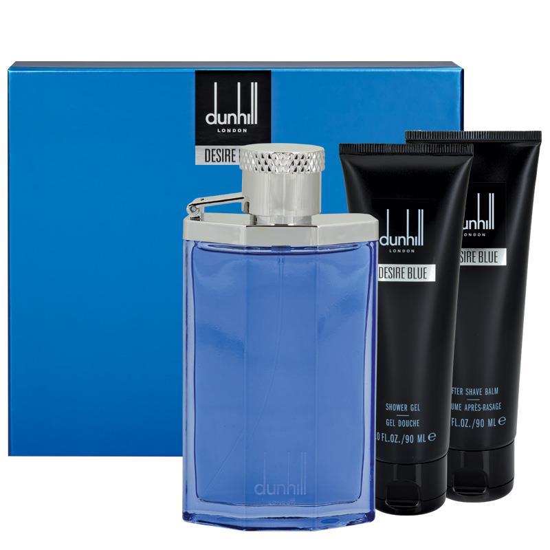 Dunhill Desire Blue 100ml (3pc) Gift Set Eau De Toilette (EDT) by ...